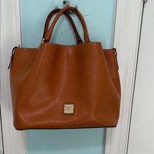 Dooney & Bourke Barlow satchel Brown